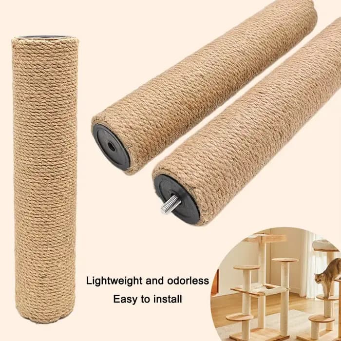 Accessoires de remplacement DIY pour poteau à gratter en sisal