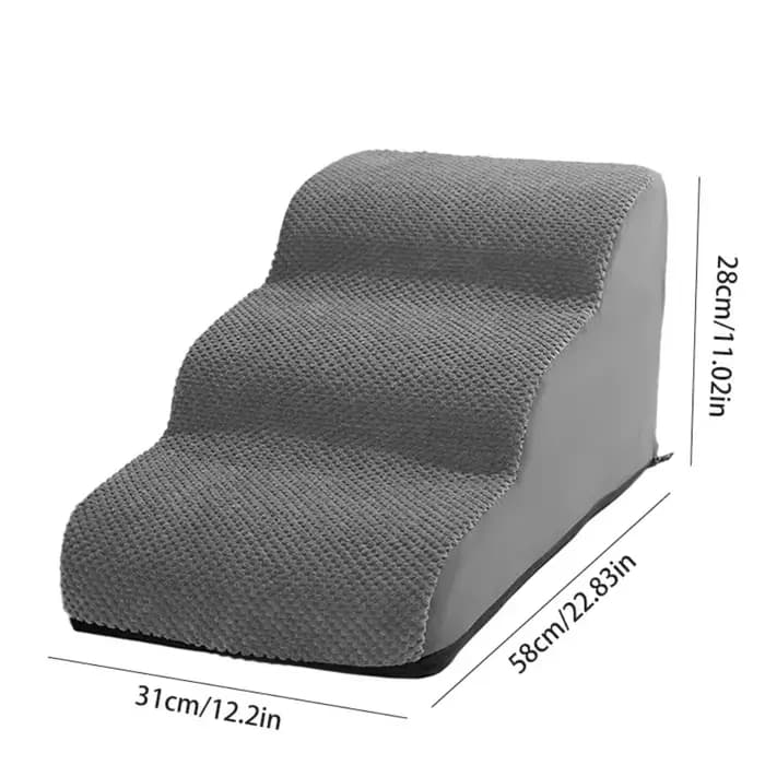 Rampe d'escalier pour chien et chat, antidérapante, pour animaux de compagnie, pour lit, marches pour chien, 2/3 niveaux, escalier d'entraînement, amovible et lavable
