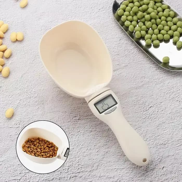 Cuillère à mesurer les aliments pour animaux de compagnie