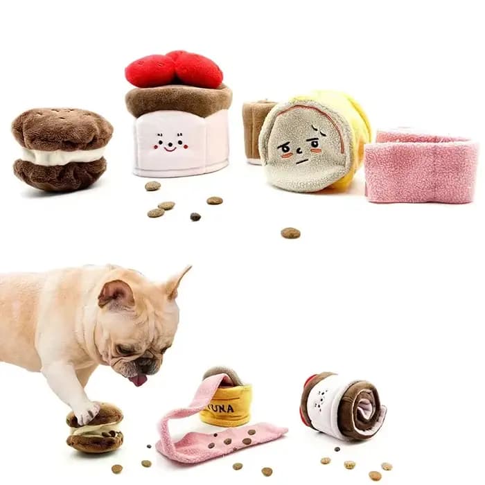 Jouet interactif pour chien, utilisé pour l'entraînement à l'intelligence et la régulation de la alimentation, jouet puzzle pour friandises pour chien, jouet amusant pour une alimentation lente, cadea