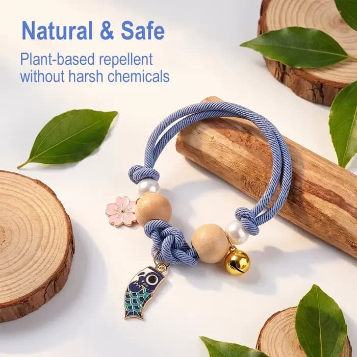 Collier Répulsif Ajustable 36CM Contre les Puces et les Tiques pour Chats