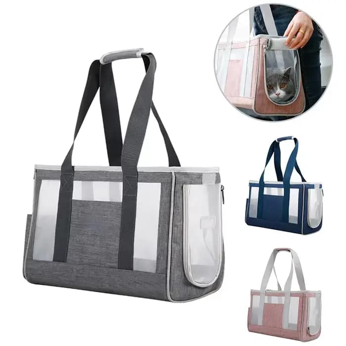 Sac de transport respirant pour animaux de compagnie