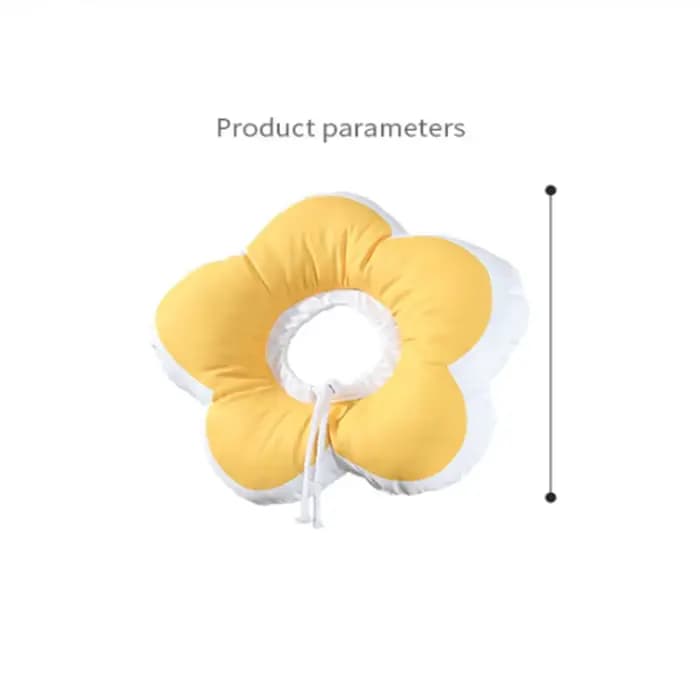 Couvre-tête de chat collier élisabéthain toilettage bain anti-léchage anti-rayures collier de stérilisation collier de fleur de soleil de chat