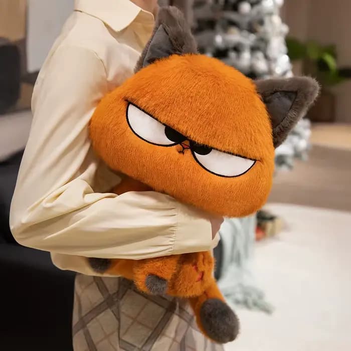 Nouvelle Peluche Chat Orange Douce et Créative