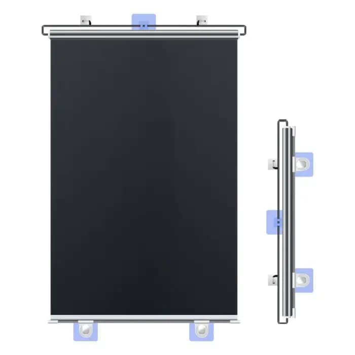 Porte rétractable automatique multifonctionnelle pour animaux de compagnie