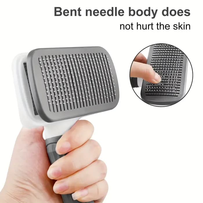 Peigne autonettoyant pour enlever les poils d'animaux