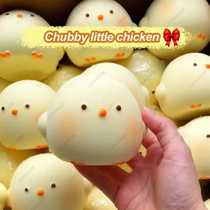 CHAUD! Jouet Squishy de poussin géant mignon