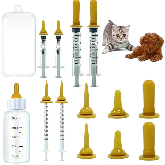 Tétine d'alimentation pour animaux de compagnie : tétine pour chaton