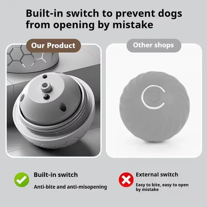 Balle jouet intelligente pour chien