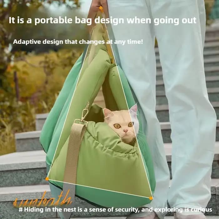 Voyage sécurisé pour animaux de compagnie avec siège auto pour chien sécurité de voiture pour chiot chat-sacs