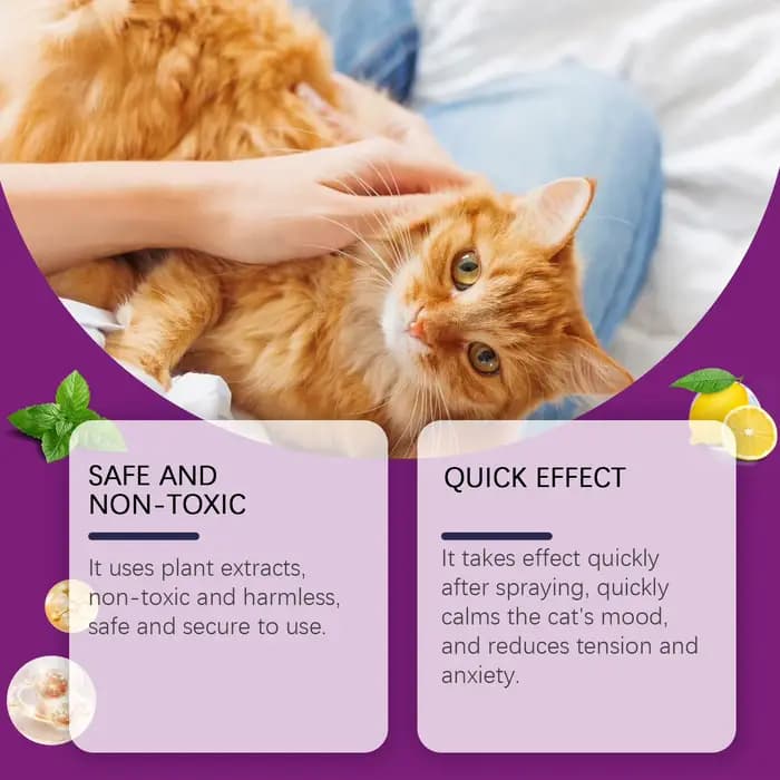 Spray apaisant pour animaux de compagnie