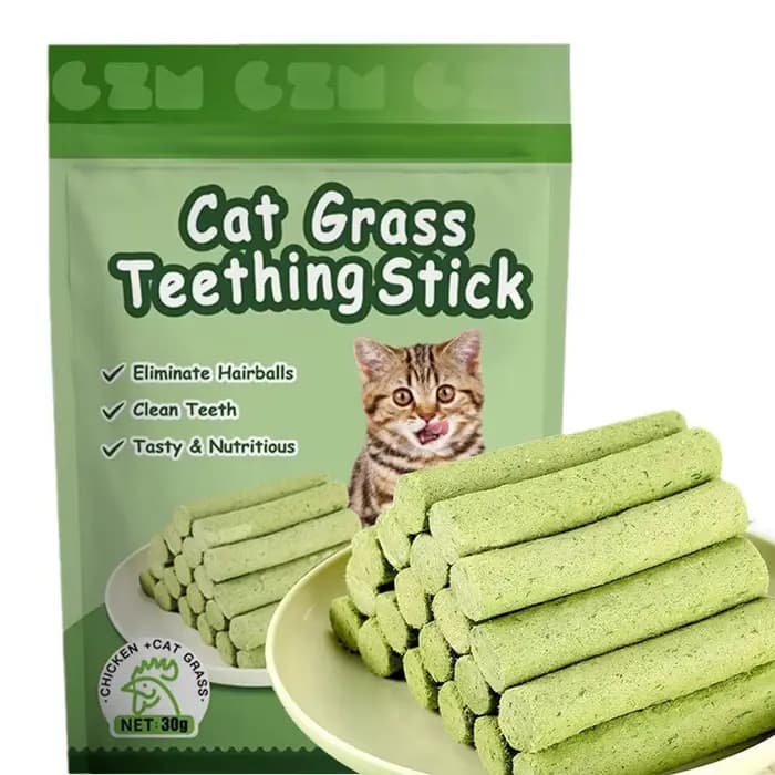 Bâtonnets de herbe à chat pour chats