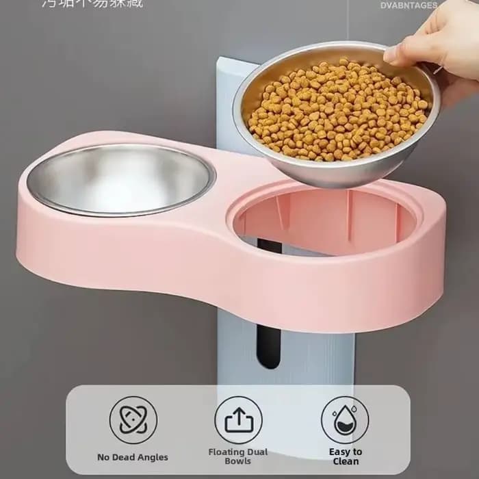 Gamelle murale pour chat