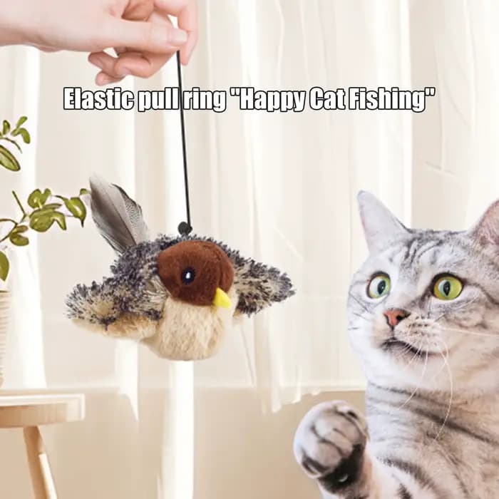 Flappy oiseau chat jouet mignon ailes battantes