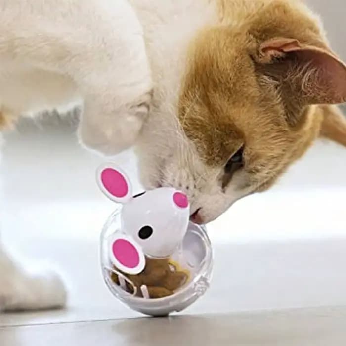 Jouet distributeur de nourriture pour animaux de compagnie