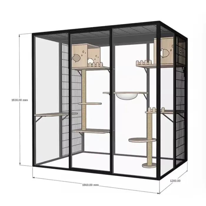 Catio – grande fenêtre d'intérieur