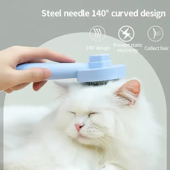 Brosse pour chats pour perdre des cheveux longs et courts