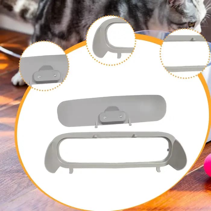 Couvercle de boîte à litière pour chat autonettoyant