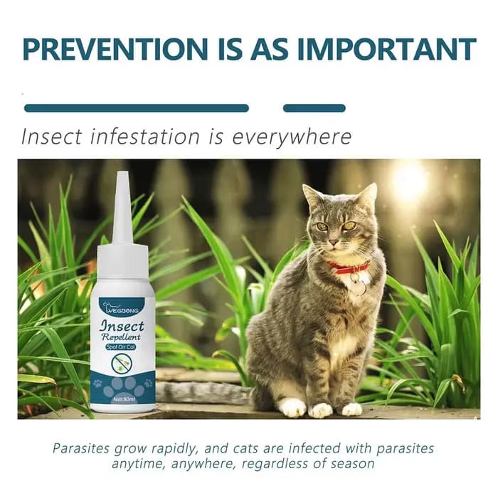 Gouttes anti-puces pour animaux de compagnie