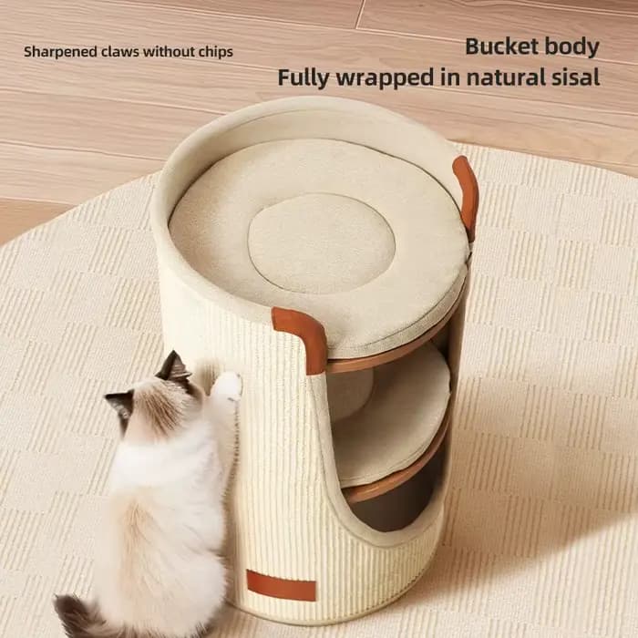 HOOPET Arbre à chat pour petit espace