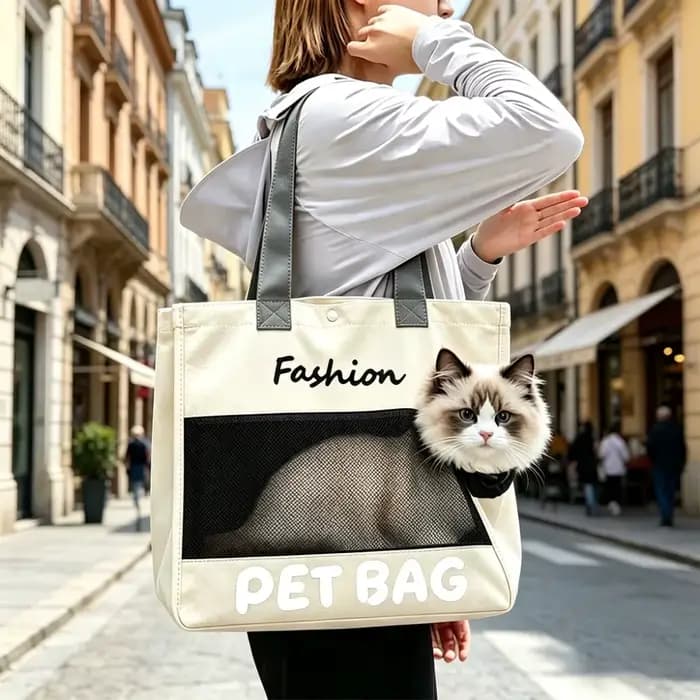 Sac de transport pour chat