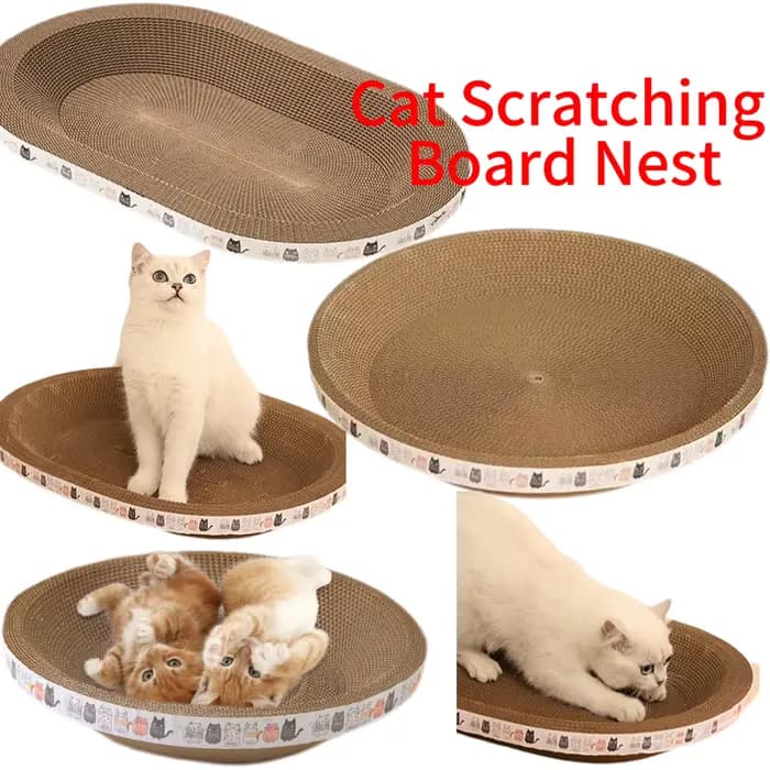 Griffoir pour chat en forme de bol