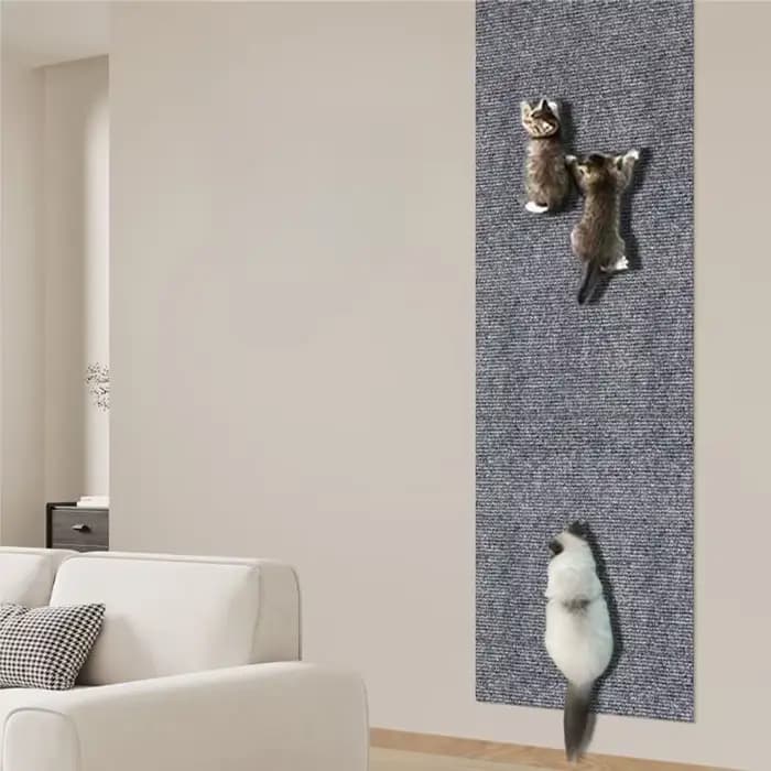 Poste à gratter pour canapé, ruban auto-adhésif, grattoirs pour tapis pour chats, aiguiseur de griffes, accessoires, grattoir pour animaux de compagnie