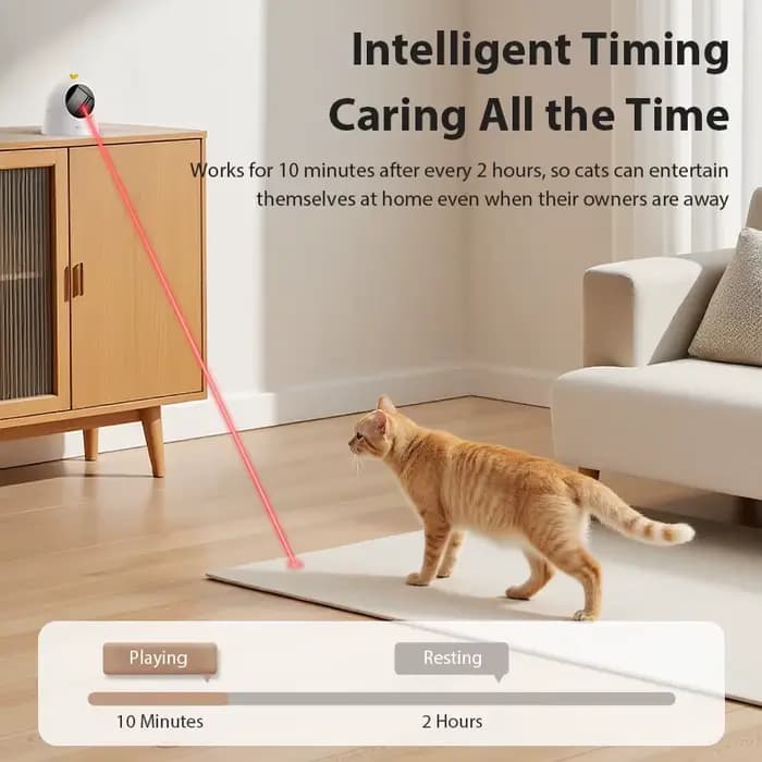 ROJECO Jouet Interactif Automatique pour Animaux de Compagnie