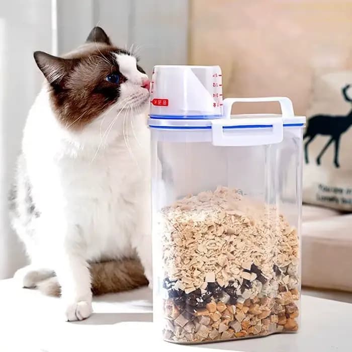 Conteneur de stockage des aliments pour chiens et chats