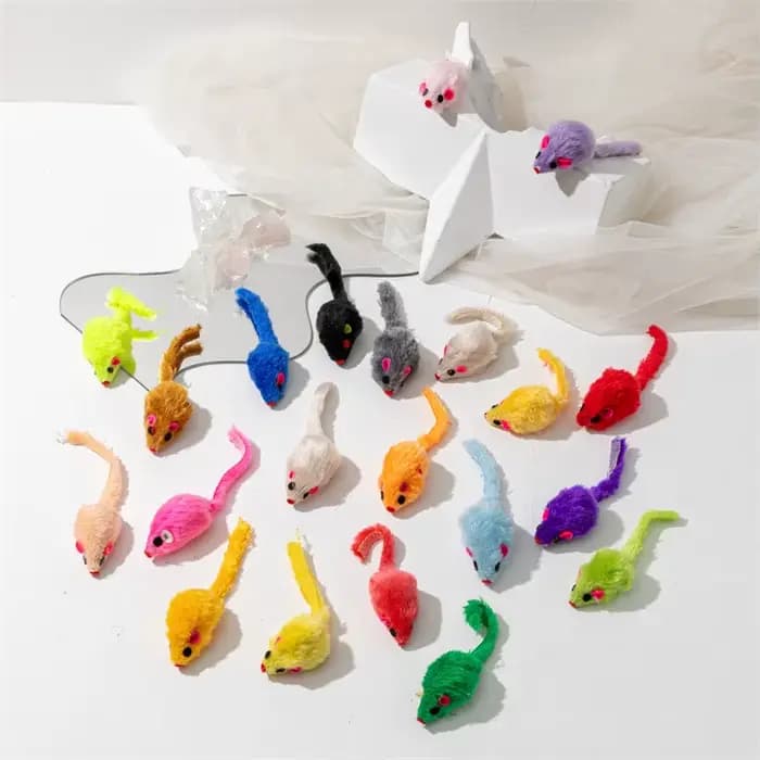 Jouet en peluche amusant pour chat