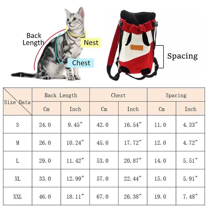 Sacs de transport pour chats d'extérieur