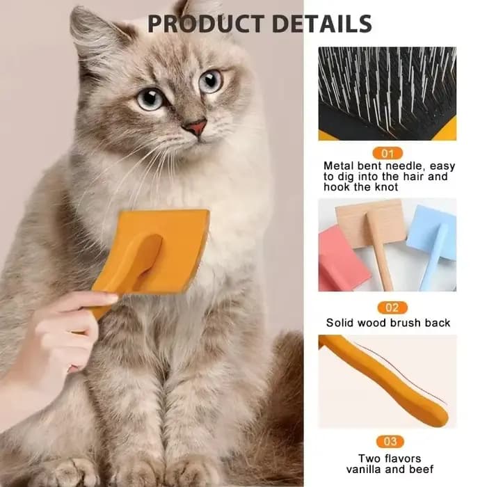 Brosse à trancher pour animaux de compagnie