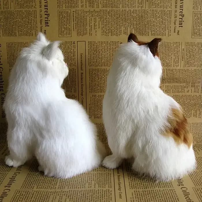 Grand chat de Simulation de 20CM