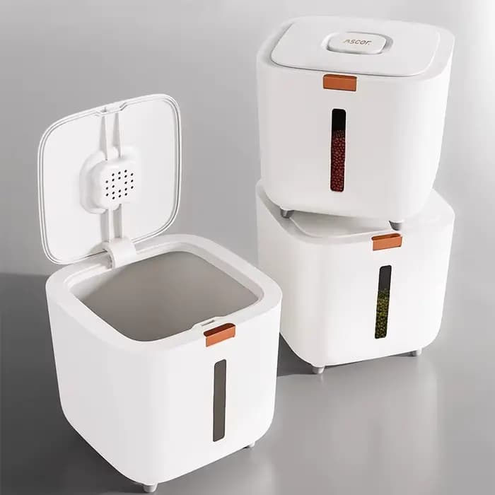 Baril de stockage de nourriture pour animaux de compagnie grand