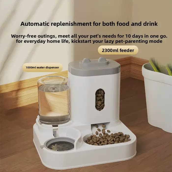 Distributeur automatique de nourriture pour chat et chien
