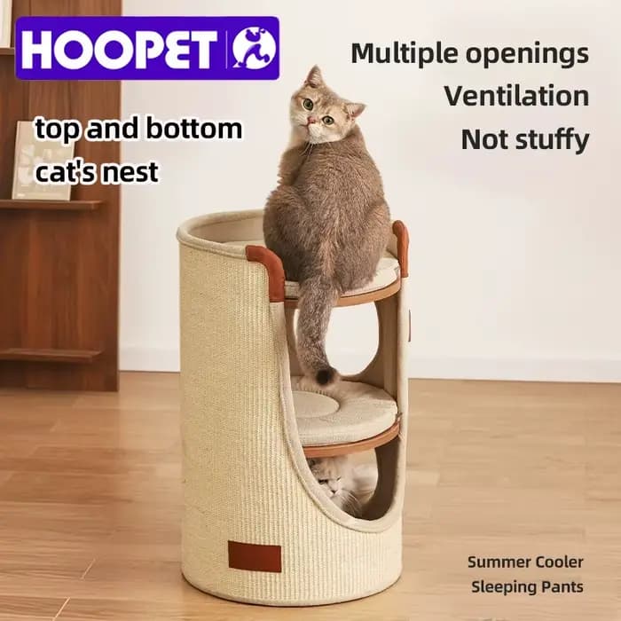 HOOPET Arbre à chat pour petit espace