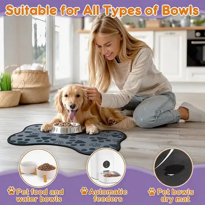 Tapis absorbant en terre de diatomée pour animaux de compagnie
