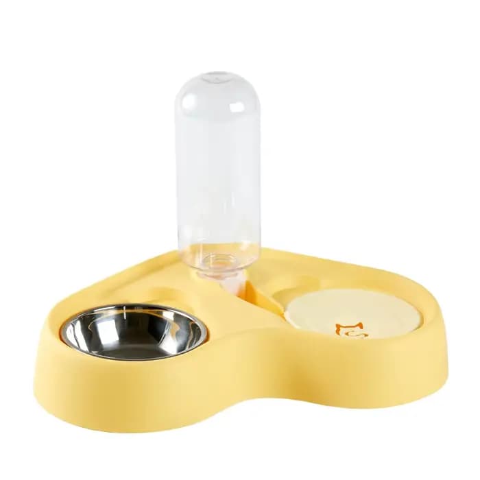 Nouvelle gamelle pour chat