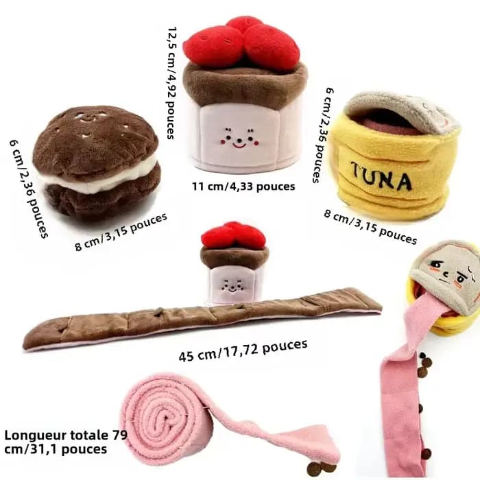 Jouet interactif pour chien, utilisé pour l'entraînement à l'intelligence et la régulation de la alimentation, jouet puzzle pour friandises pour chien, jouet amusant pour une alimentation lente, cadea