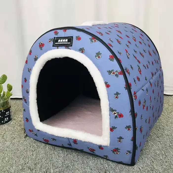 Litière pour chat semi-fermée thermique