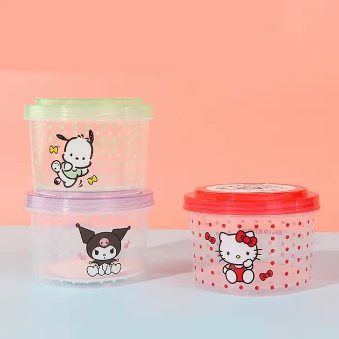 Conteneur alimentaire empilable pour chaton mignon