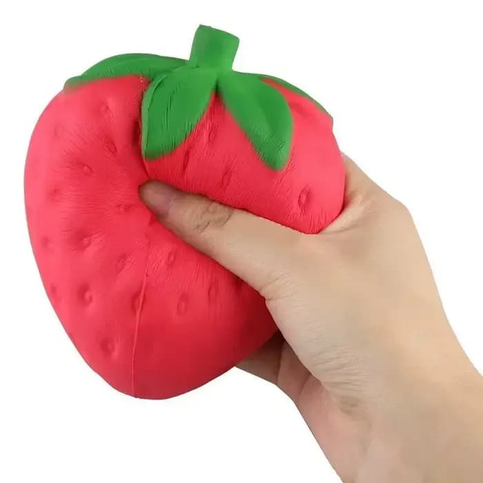 Jouets sensoriels anti-stress en forme de fruits (fraise, banane, pêche) pour adultes, jouets sensoriels à pression lente, anti-anxiété