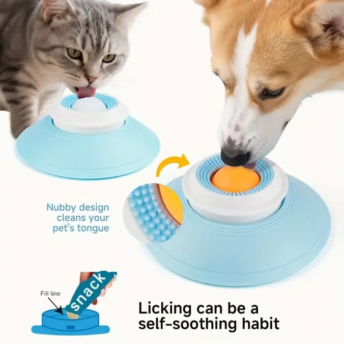 Grattoir à langue pour nettoyage d'animaux de compagnie