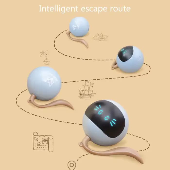 Jouet intelligent automatique pour chat