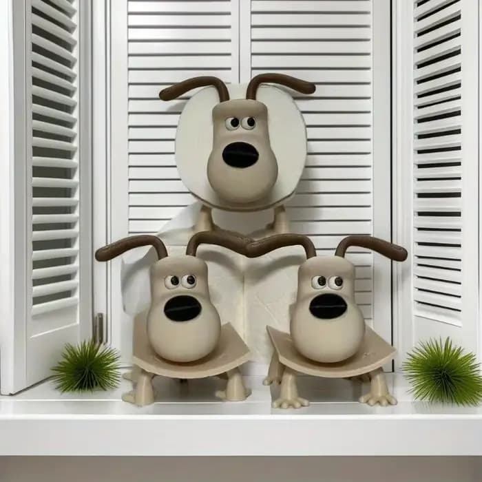 Support de toilette pour chiot