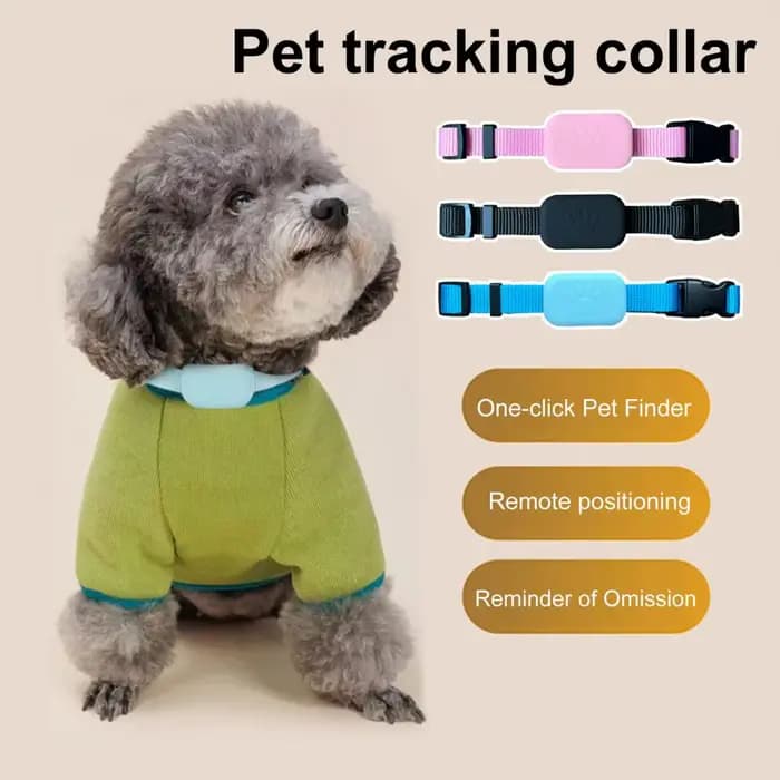 Collier pour animaux de compagnie avec GPS étanche