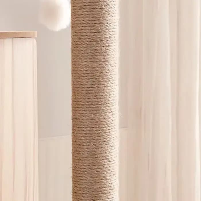 Tour à chat Durable à plusieurs niveaux, grand arbre à chat en bois avec dosette spatiale et postes à gratter, meubles et jouets d'intérieur pratiques pour chats