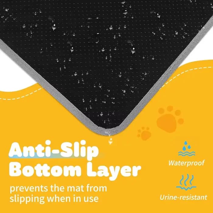 Tapis de litière pour chat