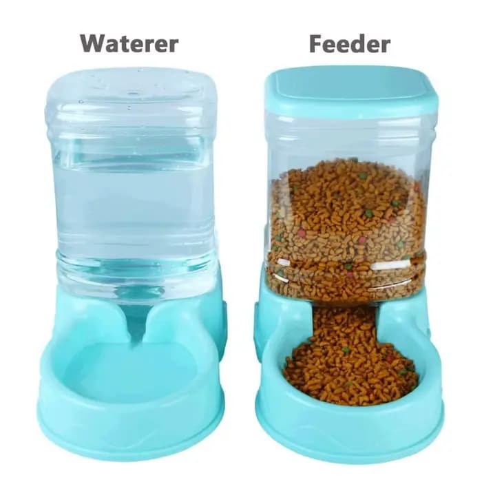 Nouveau Fournitures pour animaux de compagnie chat alimentation chien distributeur de nourriture mangeoire