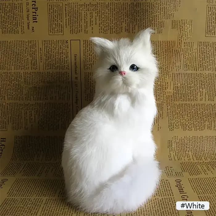 Grand chat de Simulation de 20CM